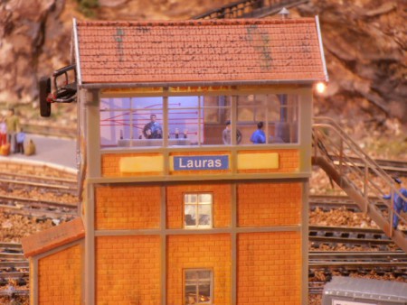 Poste d'aiguillage au boulot